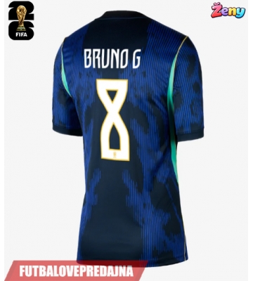 Lacne Ženy Futbalové dres Brazília Bruno Guimaraes #8 MS 2026 Krátky Rukáv - Preč